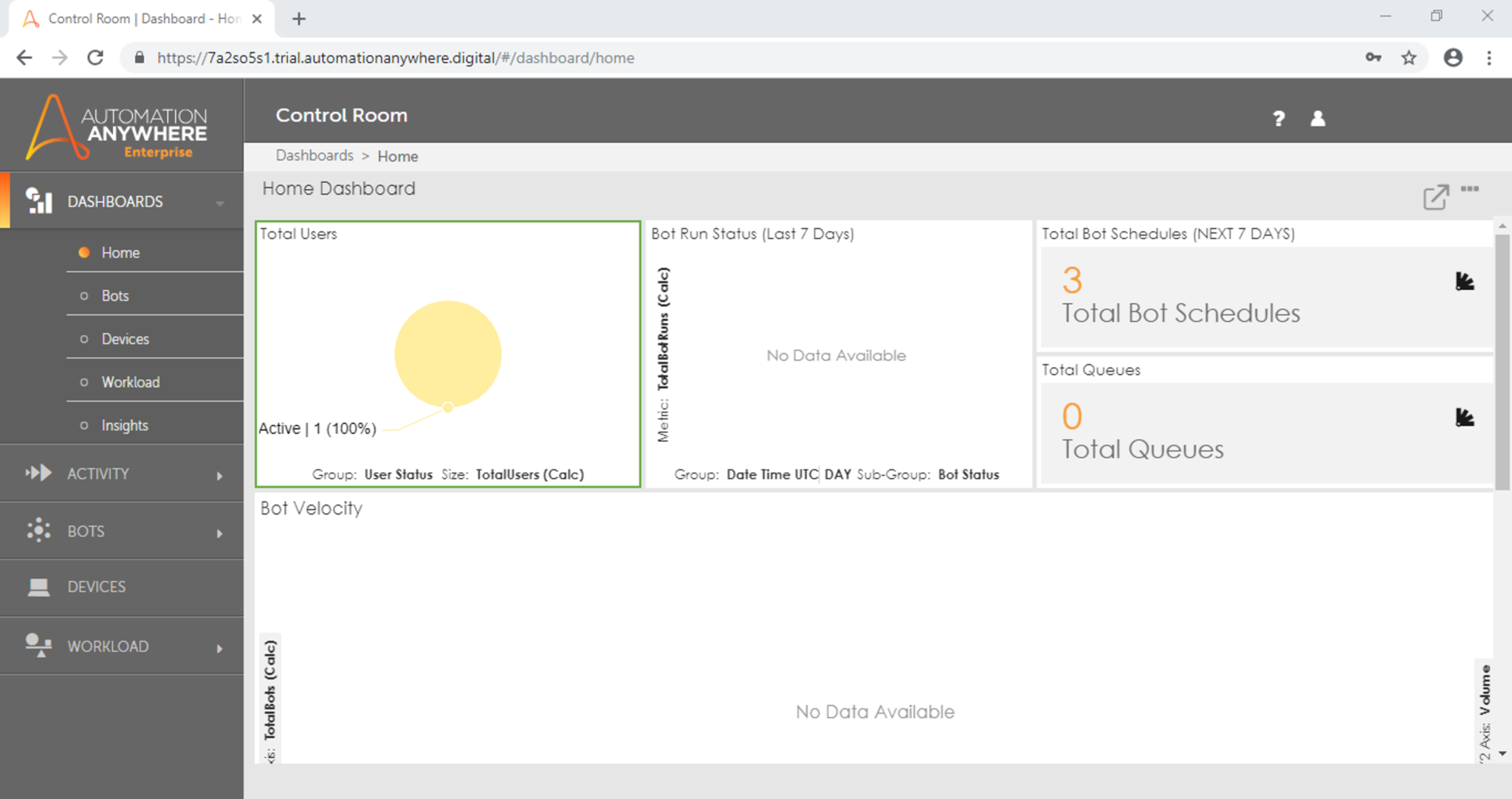 Automation Anywhere Control Room Tutorial Edureka 3393