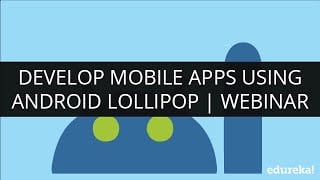 Develop Mobile Apps Using Android Lollipop