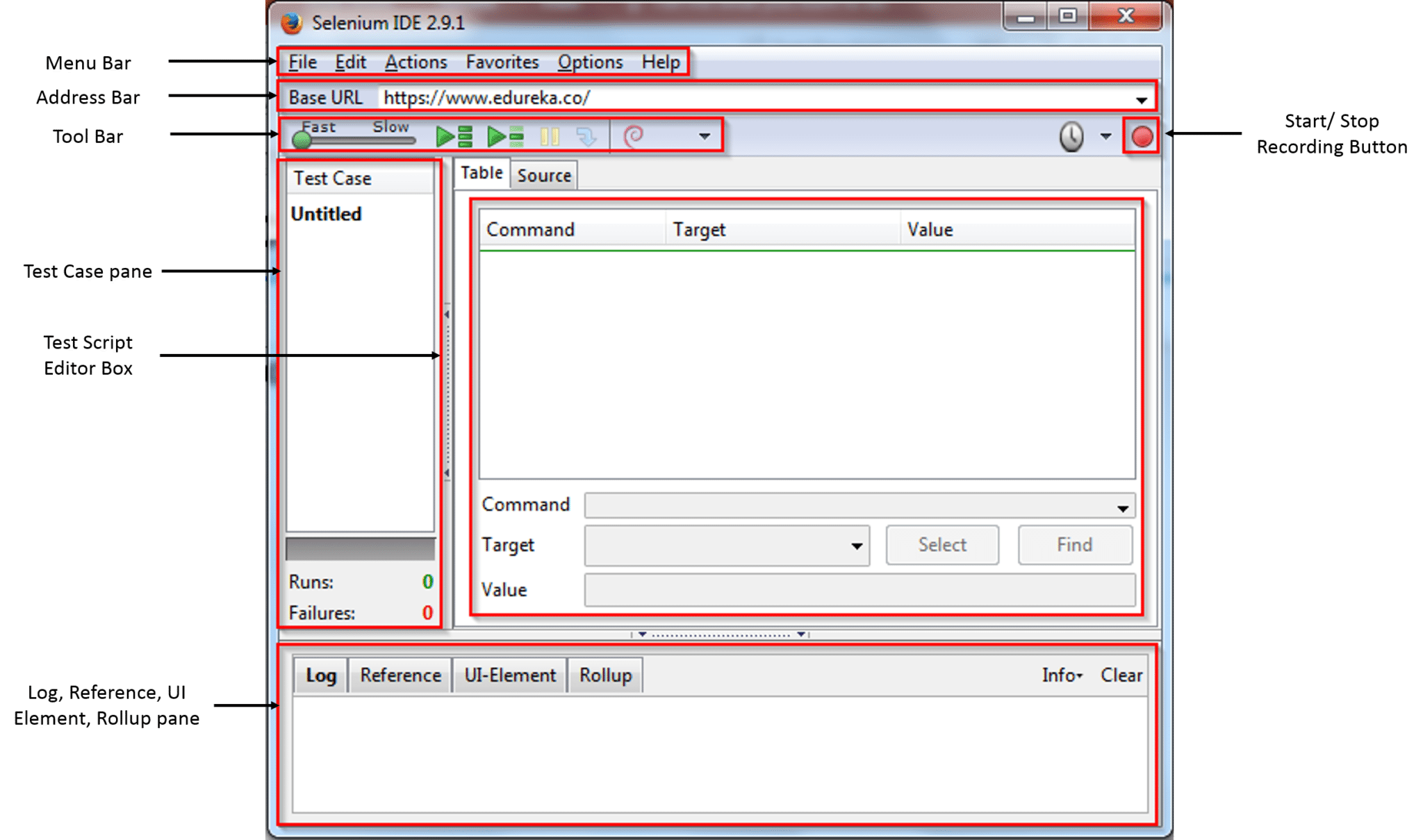 install selenium ide addon in chrome and excel