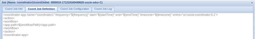 Coordinator Job Definition - Oozie Tutorial - Edureka