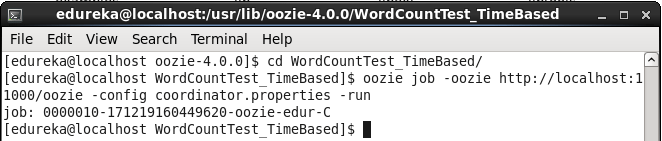 Executing Oozie Coordinator Job - Oozie Tutorial - Edureka