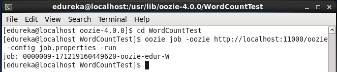 Executing Oozie Job - Oozie Tutorial - Edureka