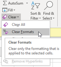 Clear Formatting - Data Analyst Interview Questions - Edureka