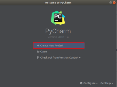 PyCharm welcome-macchanger-edureka