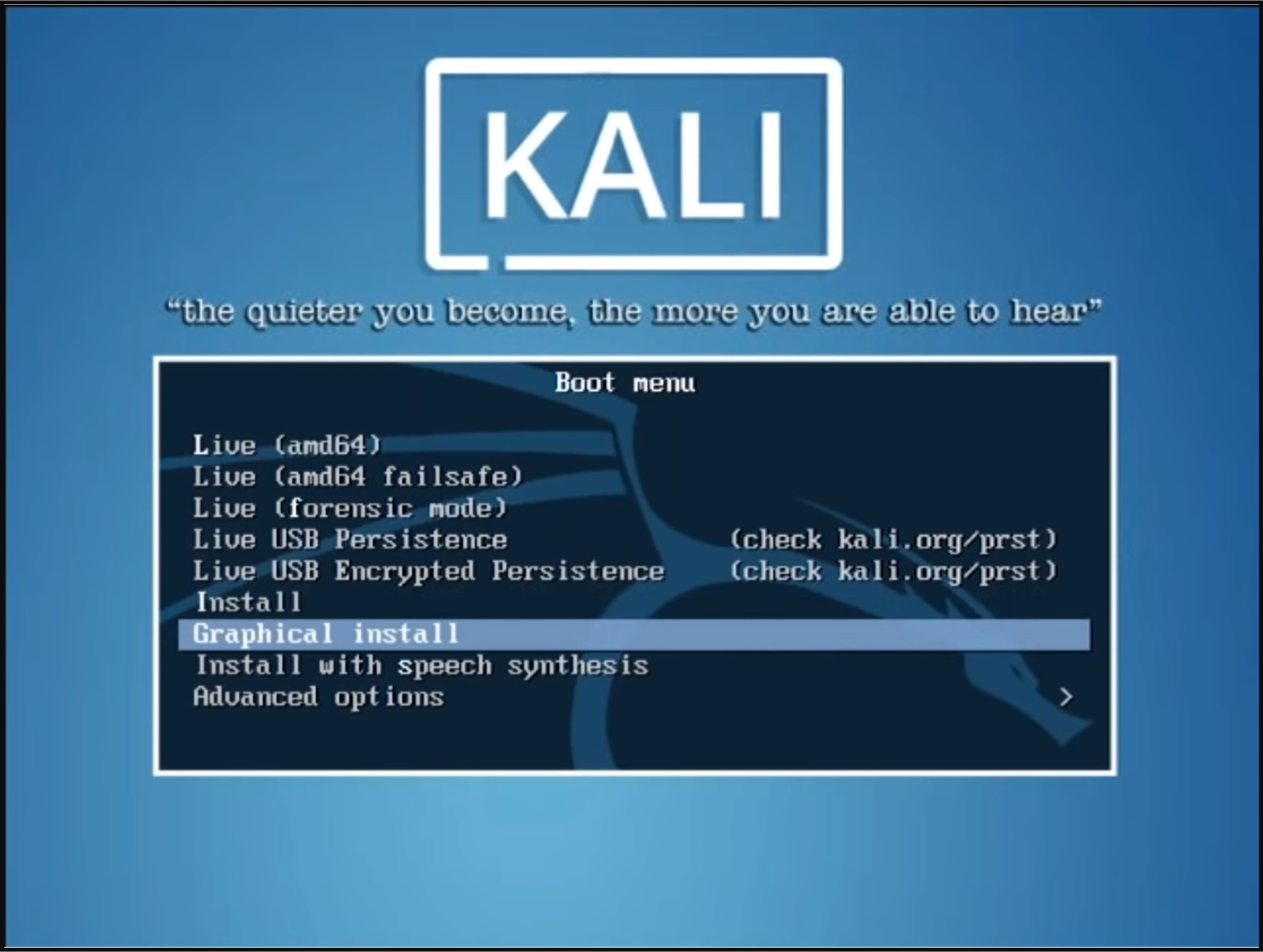 Step 1 Kali Lniux - Installing Kali Linux - Edureka