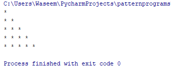 half pyramid - python pattern programs - edureka