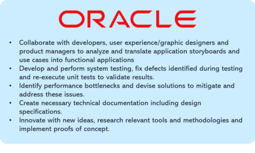 oracle job description - front end developer resume - edureka