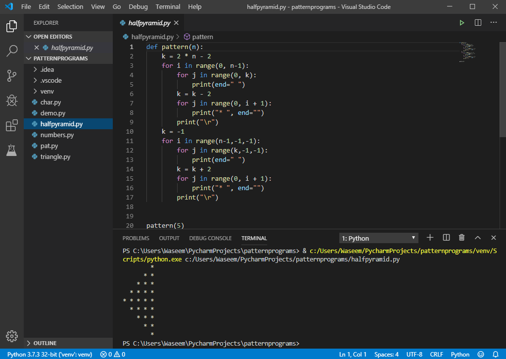 Hello World In Python In Visual Studio Cherrylalapa