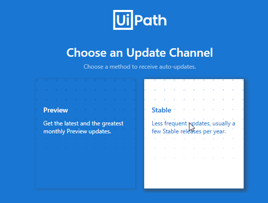 Update Channel - UiPath Installation - Edureka