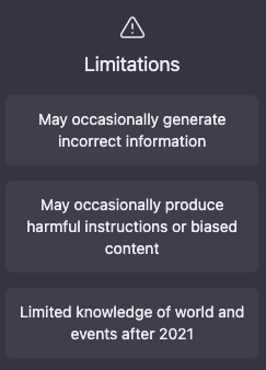 limitations of chatpt