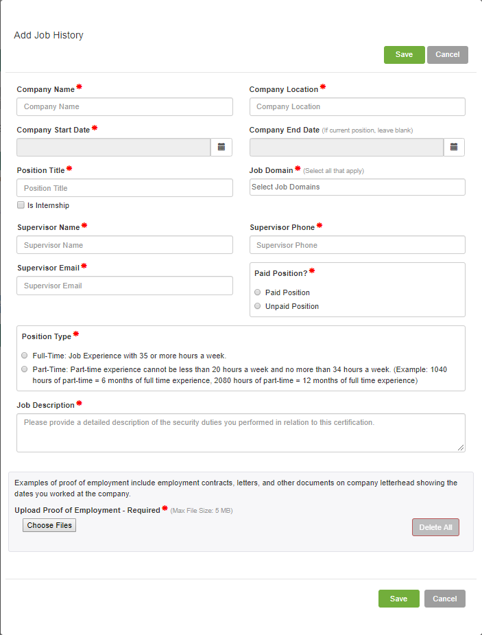 CISSP endorsement application form