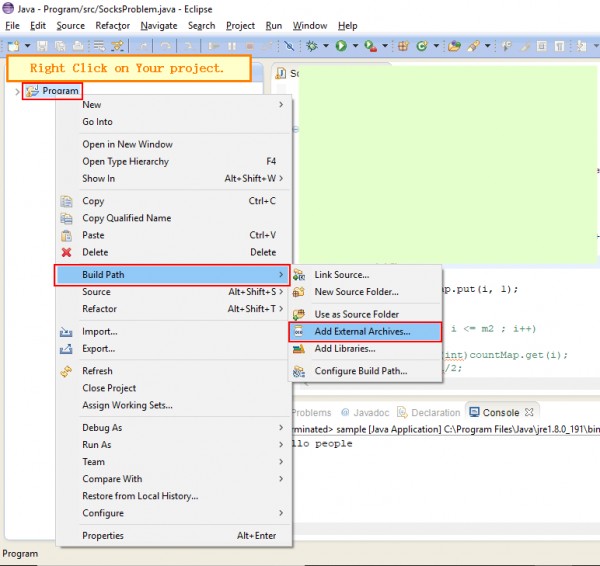 How To Import A Jar File In Eclipse Edureka Community