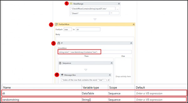 How To Check If A String Exists In Datatable Using Uipath Edureka Community